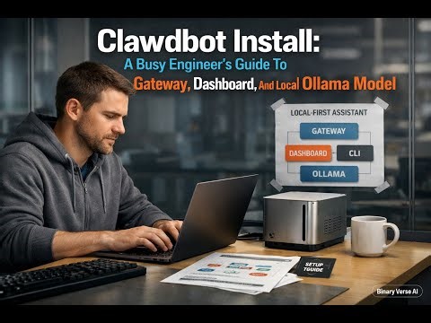 Clawdbot Install: A Busy Engineer’s Guide To Gateway, Dashboard, And A Local Ollama Model