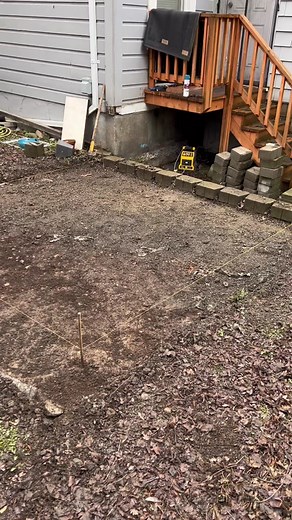 12x12 Paver Patio with Attached 3x11 Walkway in Oregon