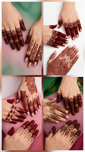 Very Easy Finger Mehndi Designs | Stylish Mehndi for Fingers | Finger Henna Designs #viral #shorts