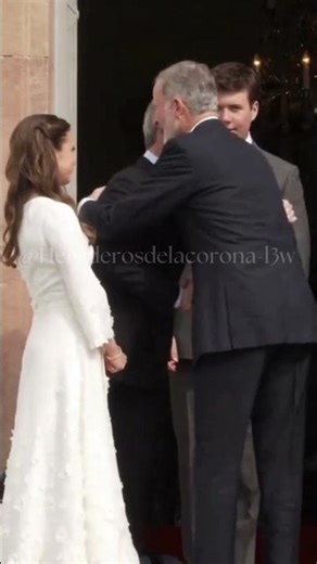Rey Felipe de España en la confirmación del príncipe Vincet y la princesa Josephine de Dinamarca