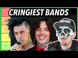 CRINGIEST Metal Bands RANKED (Falling In Reverse's Ronnie Radke, Bring Me The Horizon, & More!)