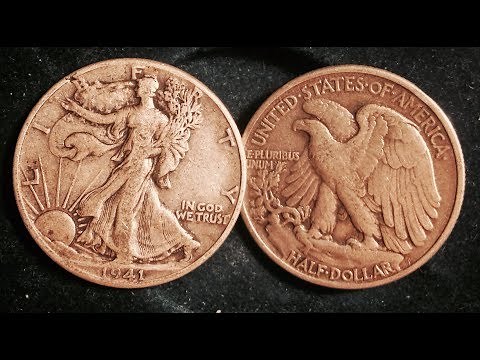 1941 and 1943 Walking Liberty Half Dollar (90% Silver)