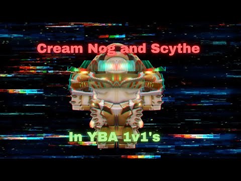 [YBA] Using the New Cream Nog Skin in 1v1's