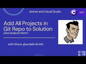 Add All Projects in Git Repo to Solution (and analyze them)