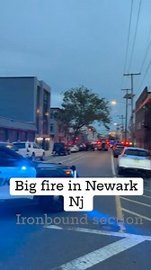 Big fire in Newark Nj ironbound section #newarknj #newark #fypageシ | Najee Jihad