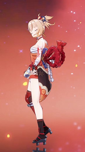 Yoimiya Figure and Pose | Genshin Impact MMD