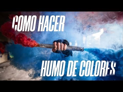 Cómo hacer HUMO de COLORES