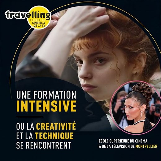 École Travelling, nouvelle formation Coiffure Cinéma & Mode