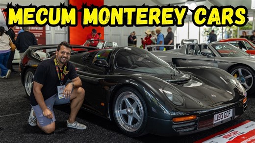 Top Cars That Stole the Spotlight at Mecum Monterey – Collector’s Paradise!