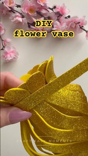 DIY Cute Vase Everyone Wants to Copy #handmade #craftideas #shorts