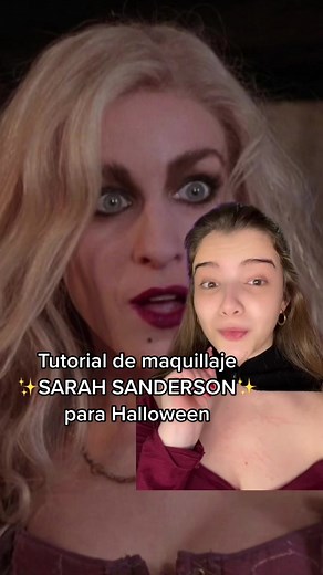 Tutorial de Maquillaje de Sarah Sanderson para Halloween