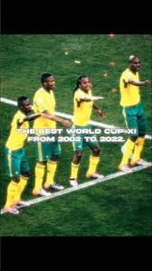 The Best World Cup XI From 2002 to 2022 🧠💀 || #shorts #football #edit #viral #memeedit