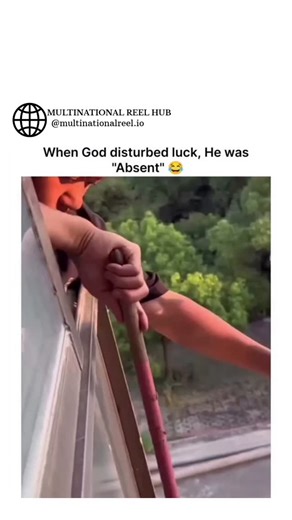 VIVEK DINKAR CHAVAN on Instagram: "This video perfectly captures one of those painfully unlucky moments where every attempt to fix the problem somehow makes it even worse. A man is trying to retrieve his iPhone that has fallen down onto the outer wall below his window, clearly out of reach and already stressing him out. Thinking smart, he uses a garbage collector mop as a makeshift tool, carefully lowering it down and trying to scoop the phone back up with patience and hope. After a few tense se