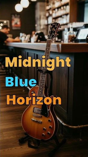 Midnight Blue Horizon | Relaxing Blues Guitar Instrumental