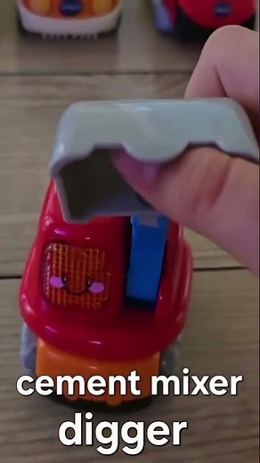 vtech toot toot drivers cement mixer digger 🚚 #vtechtoys #lifeisbutadream #toys #mixerwagon