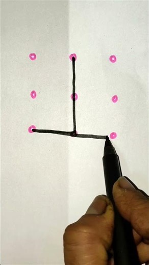 Phone lock pattern drawing easy #drawing #artwork #kidsactivities #draw #painting