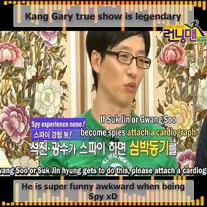 Kang Gary is so hilarious when he tell lies xD #runningman #ep60 | Running Man Videos