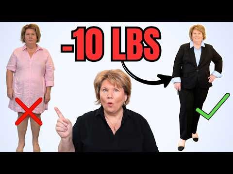 Plus Size APPLE SHAPE: How to Build an Outfit That HIDES the TUMMY Over 50