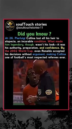 The Referee Everyone Feared 😳 | Pierluigi Collina's Incredible Story#PierluigiCollina #Football