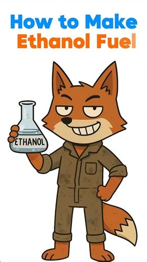 How To Make Ethanol Fuel ⛽ In A Post Apocalyptic World #howto #ethanol #shorts