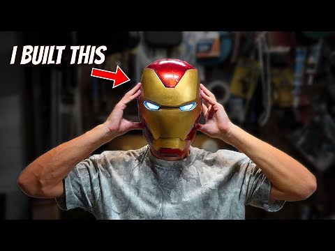 I Built a WORKING Iron Man Mask