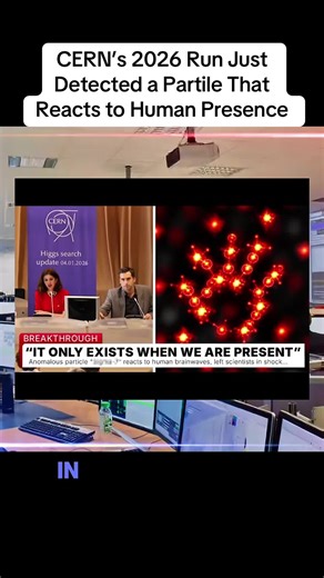 CERN’s 2026 Run Just Detected a Particle That Reacts to Human Presence#NASA #SpaceTok #NSN #3IATLAS #SpaceWeather