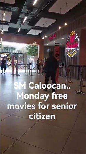 Monday free movies for senior citizen.