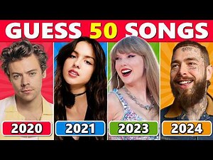 Guess the Song | 2020 to 2024 🎶 Music Quiz Challenge 🎤