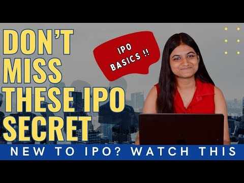 Finding the Right IPO to Invest In.... explained !!