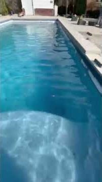 Putting flowable fill cement under a fiberglass pool #shorts