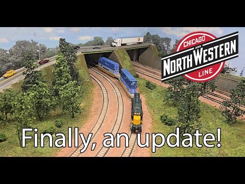 CNW Harvard Sub N Scale Layout - Ep 21 - New Extension and Scenery!