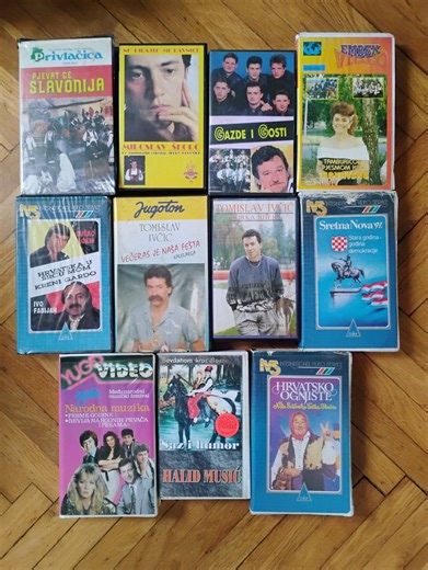 VHS glazba spotovi Tomislav Ivčić tamburaši Ivo Fabijan