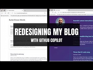 How to get GitHub Copilot to do design for you