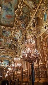 The luxury of the Parisian opera #operagarnier 🤗"Eugene Onegin" in Russian in Paris!😇 #video #sho...