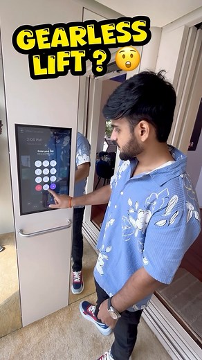 Uday | Al | Tech | Tips on Instagram: "🔥Introducing the X300 Elite...!! @eliteelevatorsindia Elevators-where innovation meets elegance. The first home lift with multi-mode performance features and the largest cabin size in the world When it comes to aesthetics, the X300 has a sleek, modern design. • Magnetic Driven Rails • Greaseless Rails • Error Notification System • CANbusConnectivity • DRL-Type Lights • Soft Start & Stop Device Tailor-Made Dimensions • Customisable Interior & Exterior Desig