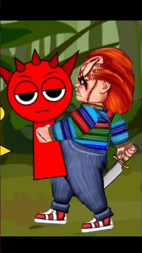 Sprunki vs Chucky ( I am Back ) #Sprunki #chucky #animation