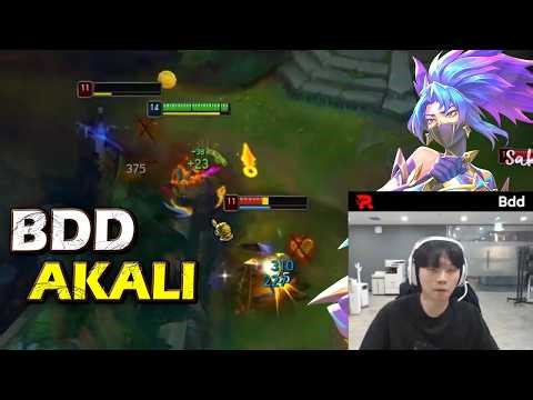 KT BDD Stream Akali | Easily Crushing Korean Challenger