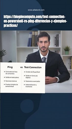 Test Connection en PowerShell vs Ping diferencias y ejemplos prácticos