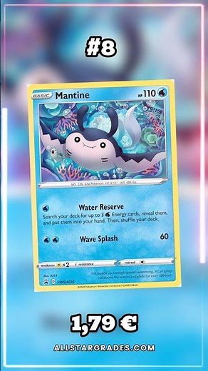 Top 10 Mantine Pokemon Cards!
