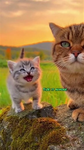 kitty vs cat cute conservation #cat #kitten #catlovers #cute #petlovers #kitty #lovelycat #tabby