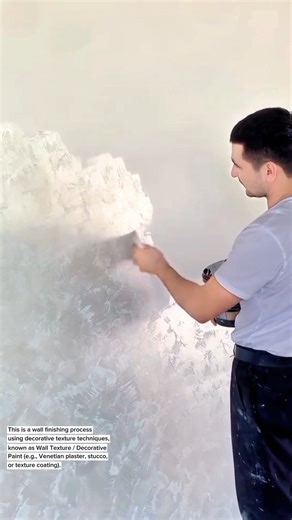 “Professional Wall Texture Technique Using Decorative Plaster – Smooth Modern Finish Tutorial”