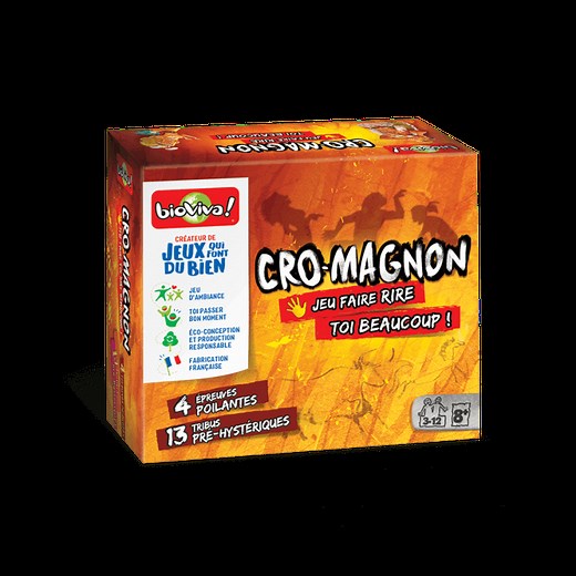 Cro Magnon - Jeu de société préhistorique pour toute la famille | Bioviva