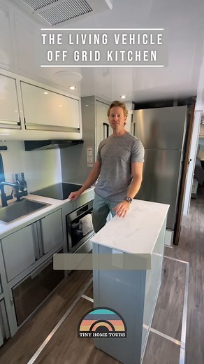 21K views · 279 reactions | The living vehicle off grid kitchen #offgrid #offgridliving #rvlife | Tiny Home Tours | Facebook