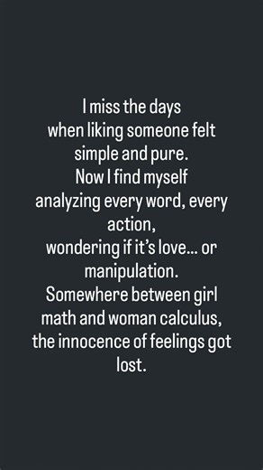 When Love Turns Into Calculations...