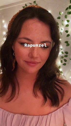 not even going to lie I am so proud of this idea. Rapunzel honey thanks for the free face lift #asmr #tangled #disneyasmr #hairbrushing