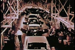 1970s Ford Automobile Factory Assembly Line Stock Footage Video (100% Royalty-free) 3913913 | Shutterstock