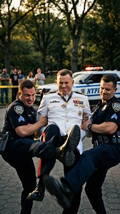 A Small-Town Cop Arrests a Black Navy Officer in Dress Whites—Until a Call from the Pentagon Exposes a Corrupt Secret Network....The late-afternoon sun glazed Main Street in Briar Ridge, Virginia, turning storefront windows into mirrors. Lieutenant Marcus Hale, U.S. Navy, walked with the easy posture of someone used to uniforms—his dress whites crisp, ribbons aligned, shoes reflecting the sky. He’d come home for one night only: a quick visit to his mother, a folded flag already sitting on the ma