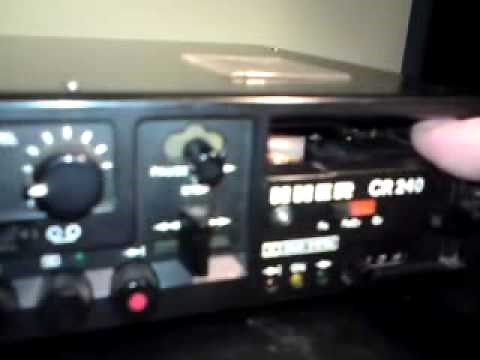 UHER CR-240 portable cassette recorder and player