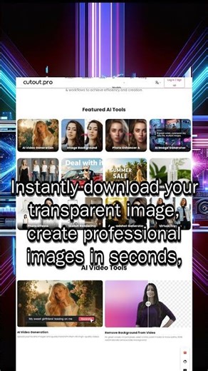"Cutout.pro: Remove Photo Backgrounds Instantly for Free"