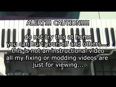 fixing casio WK 3000 keyboard
